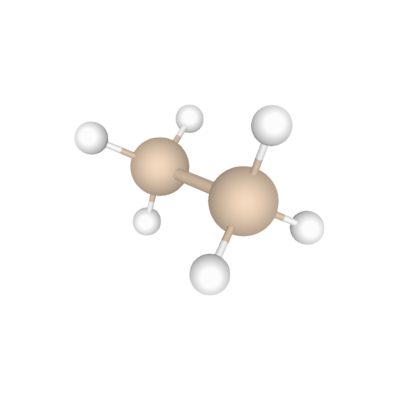Highest purity Disilane Si2H6 gas molecule