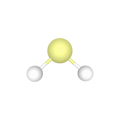 Highest purity Hydrogen Sulfide (SH2) gas molecules for sale
