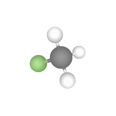 Methyl Fluoride (CH3F, HC-41) gas molecules for sale