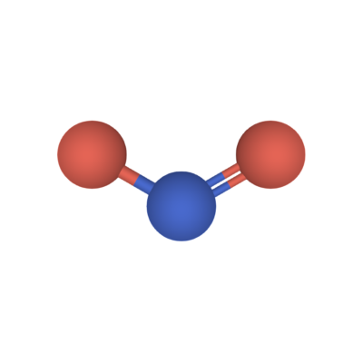 highest purity Nitrogen Dioxide NO2 gas molecule