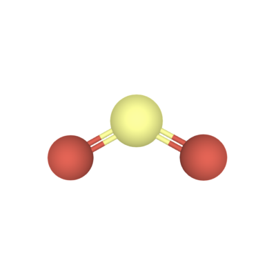 Sulfur Dioxide (SO2) gas molecules for sale